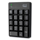 Adesso WKB6010UB Wireless 18-Key Numeric USB Keypad, Black