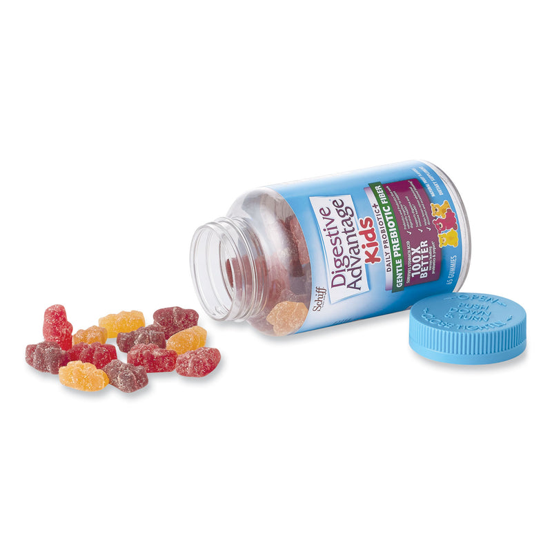 Digestive Advantage Prebiotic Plus Probiotic, Kids Gummies, 65 Count