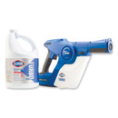 Clorox TurboPro Handheld Sprayer, 32 oz, White/Blue, 2/Carton