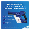 Clorox TurboPro Handheld Sprayer, 32 oz, White/Blue, 2/Carton