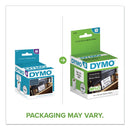 DYMO LabelWriter VHS Top Labels, 1.8" x 3.1", White, 150 Labels/Roll