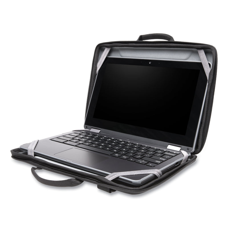 Kensington LS520 Stay-On Case for Chromebooks and Laptops, Fits Devices Up to 11.6", EVA/Water-Resistant, 13.2 x 1.6 x 9.3, Black