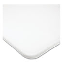 San Jamar Cut-N-Carry Color Cutting Boards, Plastic, 20 x 15 x 0.5, White