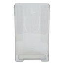 San Jamar Clear Plexiglas Disposable Glove Dispenser, 1-Box, Plexiglas, Clear, 5.5 x 3.75 x 10