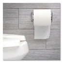San Jamar Locking Toilet Tissue Dispenser, 6 x 4.5 x 2.75, Chrome