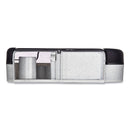 San Jamar Quantum 12"-13" JBT Dispenser, Classic, 22 x 5.88 x 16.5, Transparent Black Pearl