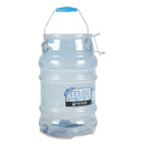 San Jamar Saf-T-Ice Tote, 6 gal, Transparent Blue