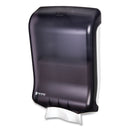 San Jamar Ultrafold Multifold/C-Fold Towel Dispenser, Classic, 11.75 x 6.25 x 18, Black Pearl