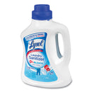 LYSOL Laundry Sanitizer, Liquid, Crisp Linen, 90 oz, 4/Carton
