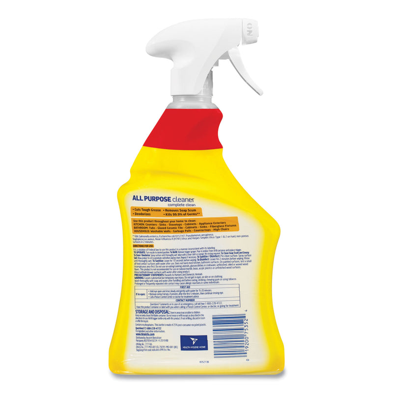 LYSOL Ready-to-Use All-Purpose Cleaner, Lemon Breeze, 32 oz Spray Bottle