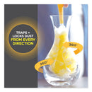 Swiffer Heavy Duty Dusters Refill, Dust Lock Fiber, Yellow, 6/Box