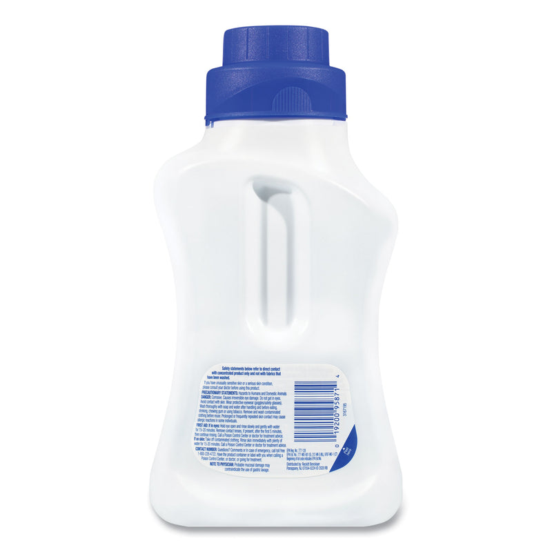 LYSOL Laundry Sanitizer, Liquid, Crisp Linen, 41 oz, 6/Carton