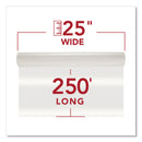 GBC NAP-Lam I Roll Film, 3 mil, 25" x 250 ft, Gloss Clear, 2/Box