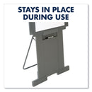 Quartet Duramax Portable Presentation Easel, Adjusts 39" to 72" High, Plastic, Gray
