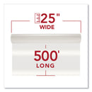 GBC NAP-Lam I Roll Film, 1.5 mil, 25" x 500 ft, Gloss Clear, 2/Box