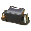 San Jamar Venue Napkin Dispenser with Advertising Inset, 6.5 x 6.13 x 6.9, Capacity: 200, Black