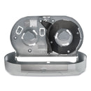 San Jamar Twin 9" Jumbo Bath Tissue Dispenser, Summit, 19.25 x 6 x 12.25, Faux Stainless Steel