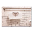 San Jamar Twin 9" Jumbo Bath Tissue Dispenser, Summit, 19.25 x 6 x 12.25, White/Clear