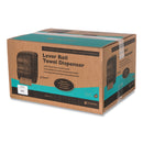 San Jamar Lever Roll Towel Dispenser, Oceans, 12.94 x 9.25 x 16.5, Arctic Blue