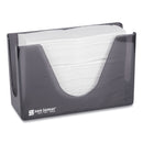 San Jamar Countertop Folded Towel Dispenser, 11 x 4.38 x 7, Black Pearl