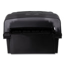 San Jamar Simplicity Mechanical Roll Dispenser, 12.38 x 9.5 x 14.63, Black Pearl