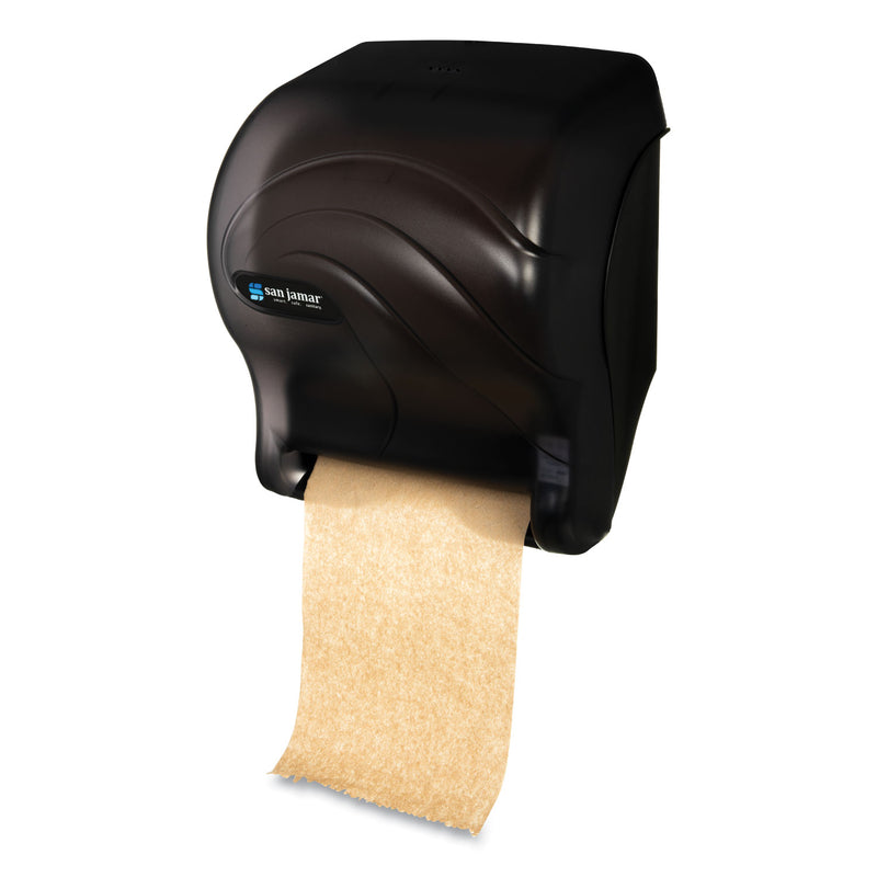 San Jamar Tear-N-Dry Essence Touchless Towel Dispenser, 11.75 x 9.13 x 14.44, Black Pearl