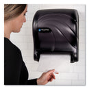 San Jamar Tear-N-Dry Essence Touchless Towel Dispenser, 11.75 x 9.13 x 14.44, Black Pearl