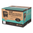 San Jamar Tear-N-Dry Essence Touchless Towel Dispenser, 11.75 x 9.13 x 14.44, Black Pearl