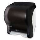 San Jamar Smart Essence Electronic Roll Towel Dispenser, 11.88 x 9.1 x 14.4, Black