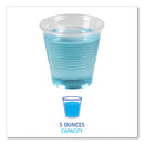 Boardwalk Translucent Plastic Cold Cups, 5 oz, Polypropylene, 100/Pack
