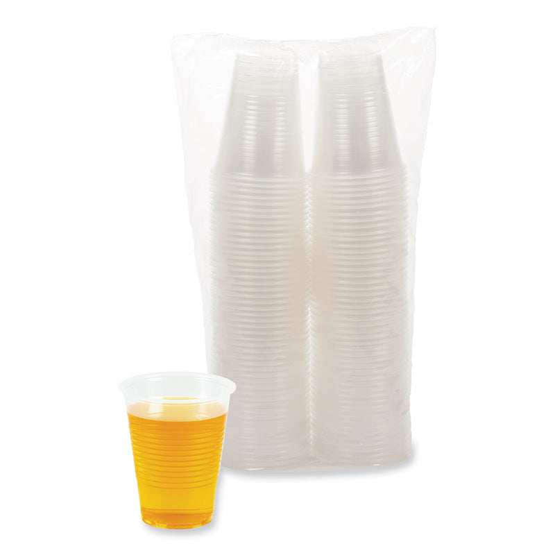 Boardwalk Translucent Plastic Cold Cups, 10 oz, Polypropylene, 100/Pack