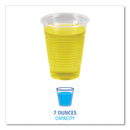 Boardwalk Translucent Plastic Cold Cups, 7 oz, Polypropylene, 100 Cups/Sleeve, 25 Sleeves/Carton