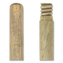 Boardwalk Angler Broom, 53" Handle, Yellow