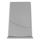 Boardwalk Slim Waste Container, 23 gal, Gray, Plastic