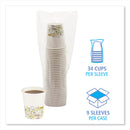 Boardwalk Deerfield Printed Paper Hot Cups, 8 oz, 20 Cups/Sleeve, 50 Sleeves/Carton