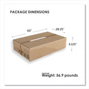 Linea Italia Trento Line Rectangular Desk, 59.13" x 23.63" x 29.5", Cherry