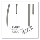 Linea Italia Trento Line Rectangular Desk, 59.13" x 23.63" x 29.5", Cherry