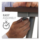 Linea Italia Trento Line Rectangular Desk, 59.13" x 23.63" x 29.5", Cherry