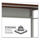 Linea Italia Trento Line Rectangular Desk, 59.13" x 23.63" x 29.5", Cherry