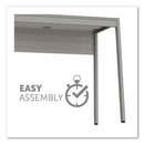 Linea Italia Klin Desk, 33" x 19" x 29.5", Ash