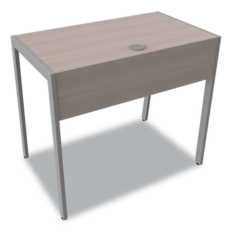 Linea Italia Klin Desk, 33" x 19" x 29.5", Ash