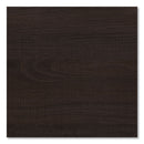 Linea Italia Trento Line Rectangular Desk, 59.13" x 23.63" x 29.5", Mocha