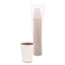 Boardwalk Paper Hot Cups, 12 oz, White, 50 Cups/Sleeve, 20 Sleeves/Carton
