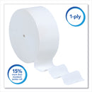 Scott Essential Coreless JRT, Septic Safe, 1-Ply, White, 3.75 x 2,300 ft, 12 Rolls/Carton