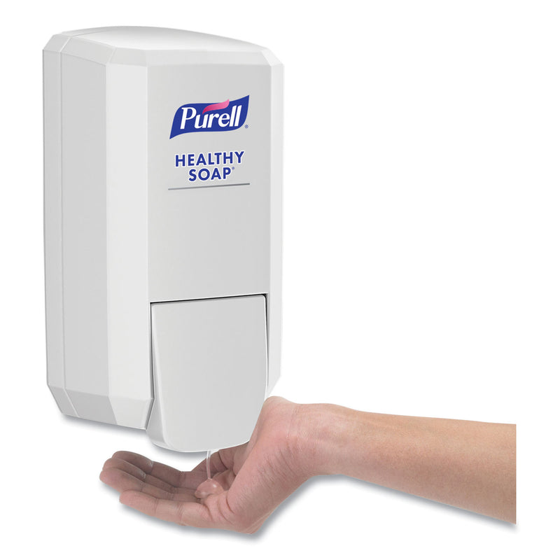 PURELL CS2 Hand Sanitizer Dispenser, 1,000 mL, 5.14 x 3.83 x 10, White, 6/Carton