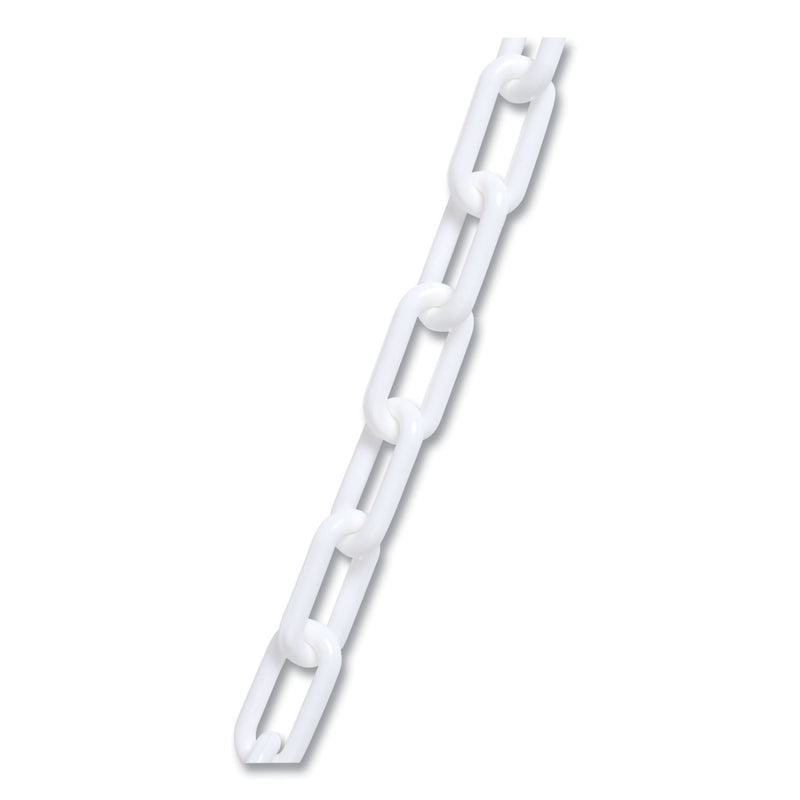 Tatco Crowd Control Stanchion Chain, Plastic, 40 ft, White