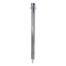Tatco Crowd Control Posts, Chrome, 41" High, Silver, 2/Box