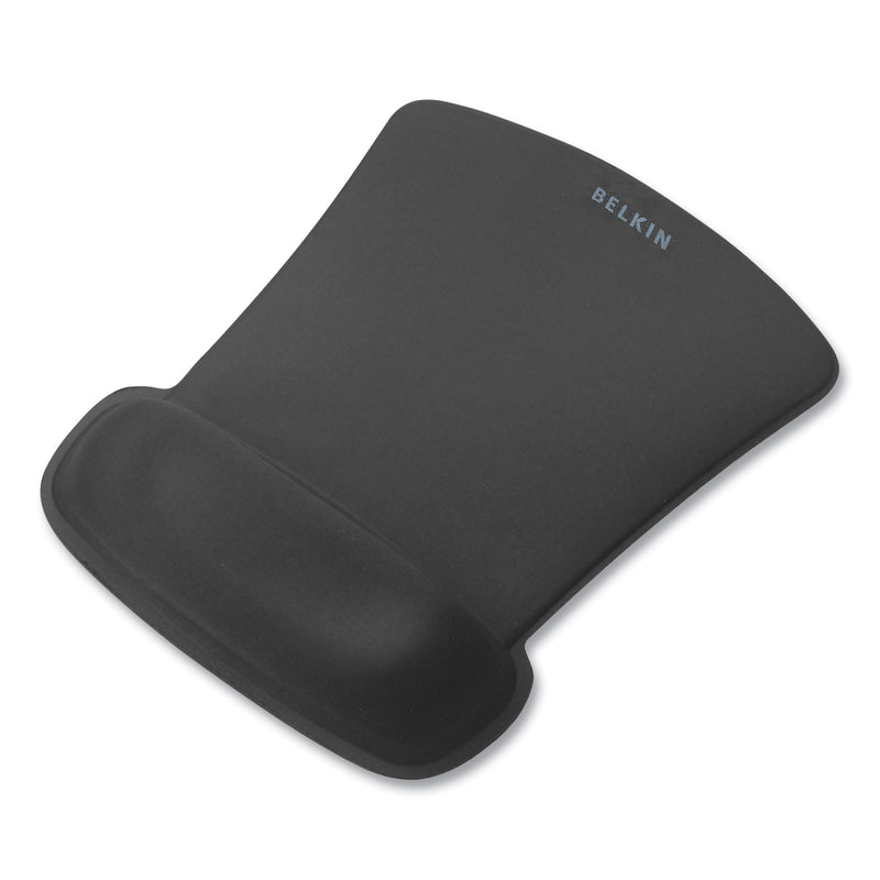 Belkin WaveRest Gel Mouse Pad with Wrist Rest, 9.3 x 11.9, Black