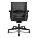 HON Convergence Mid-Back Task Chair, Synchro-Tilt and Seat Glide, Supports Up to 275 lb, Black