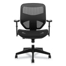 HON VL534 Mesh High-Back Task Chair, Supports Up to 250 lb, 18" to 22" Seat Height, Black